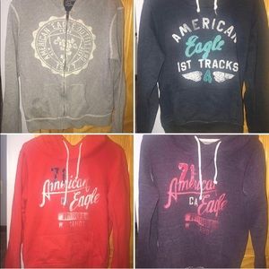 Ladies American Eagle Hoodies, Lot of 4